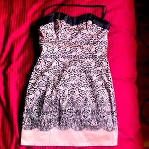 Bebe Pretty in Pink Dress